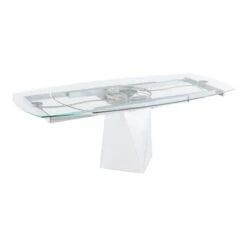 MILAN Ariela Dining Table, Dining Table Only, Silver