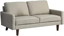 INSTORY Linen Sofa Set Modern Sofa & Loveseat Set 2 Piece Couch Set With Wooden Legs For Living Room, Office, Bedroom - Dark Blue 29 INSTORY Linen Sofa Set Modern Sofa & Loveseat Set 2 Piece Couch Set With Wooden Legs For Living Room, Office, Bedroom - Dark Blue -Amazon Store 31xuZiectYL. AC