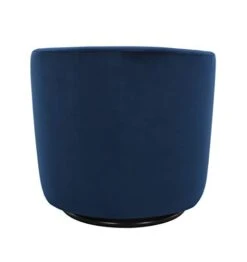 Amazon Brand - Rivet Coen Modern Velvet Upholstered Accent Swivel Chair, 30"W, Ink Blue