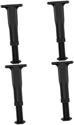 DOITOOL 4 Pcs Adjustable Furniture Feet Kitchen Cabinet Legs Furniture Legs Foot Of Bed Pp Water Proof Black -Amazon Store 31y l1RjnDL. AC