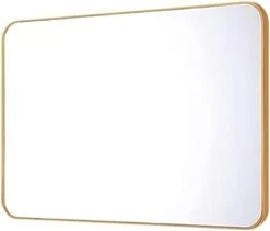 SCWF-GZ 47x14 Mirror Square Full Body Length Door Hanging Wall Mounted Metal Frame Dressing Make-up Mirrors For Entryway Bedroom Bathroom Living Room 47 14 Inch Black -Amazon Store 31yFuPCuZfL. AC