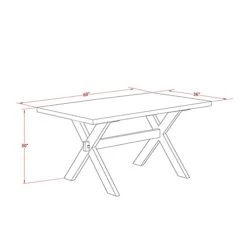 East West Furniture XT076 Wooden Table, Standard Height 18 East West Furniture XT076 Wooden Table, Standard Height -Amazon Store 31yva7tPVPL