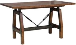 Homelegance Beechnut Counter Height Table, Brown -Amazon Store 31zOfJri2fL. AC