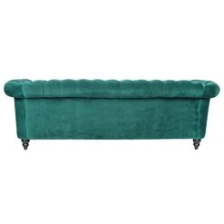 NOSGA Modern Chesterfield Fabric 3 Seater Couch Furniture, Deep Button Tufted Chesterfield Velvet Sofa With Scroll Arms, Upholstery Nailhead Trim Sofa Couches For Living Room(Green) 13 NOSGA Modern Chesterfield Fabric 3 Seater Couch Furniture, Deep Button Tufted Chesterfield Velvet Sofa With Scroll Arms, Upholstery Nailhead Trim Sofa Couches For Living Room(Green) -Amazon Store 31zloAsg1oL
