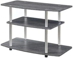 Convenience Concepts Designs2Go 3-Tier TV Stand, White -Amazon Store 41 OOQvoTGL. AC