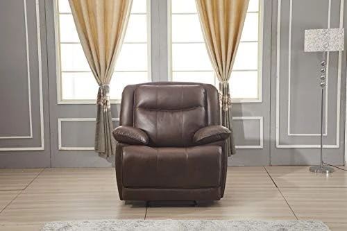 Betsy Furniture Bonded Leather Reclining Sofa Couch Set Living Room Set 8006 (Grey, Glider Chair) 12 Betsy Furniture Bonded Leather Reclining Sofa Couch Set Living Room Set 8006 (Grey, Glider Chair) - Image 10