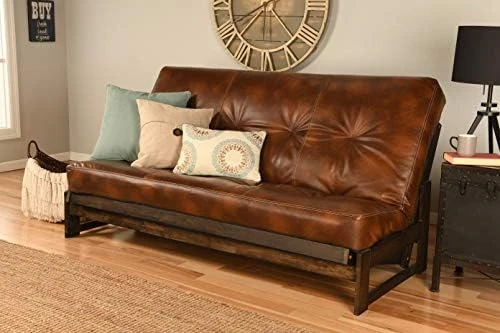 Kodiak Aspen Full-size Futon Frame, Reclaim Mocha Finish 12 Kodiak Aspen Full-size Futon Frame, Reclaim Mocha Finish - Image 10