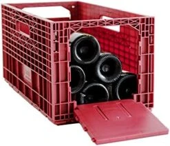 Flexible Wine Storage System For Wine Collectors | Front And Rear Access Door | Stackable Storage Solution | Weinbox 9 Separate Storage Crates | Hold Up To 108 Bottles | Works With All Bottle Shapes 23 Flexible Wine Storage System For Wine Collectors | Front And Rear Access Door | Stackable Storage Solution | Weinbox 9 Separate Storage Crates | Hold Up To 108 Bottles | Works With All Bottle Shapes -Amazon Store 410XPbNBdBL. AC 2