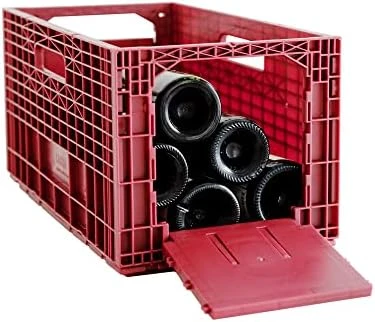 Flexible Wine Storage System For Wine Collectors | Front And Rear Access Door | Stackable Storage Solution | Weinbox 9 Separate Storage Crates | Hold Up To 108 Bottles | Works With All Bottle Shapes 10 Flexible Wine Storage System For Wine Collectors | Front And Rear Access Door | Stackable Storage Solution | Weinbox 9 Separate Storage Crates | Hold Up To 108 Bottles | Works With All Bottle Shapes - Image 8