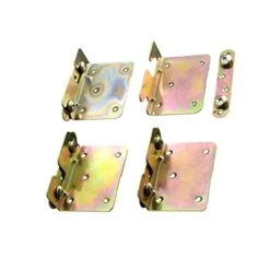 1 Set Screw Fixed Bed Hinge Bed Hinge Accessories Rail Brackets Furniture Guide Bed Hinge Bed Hinge With Screw