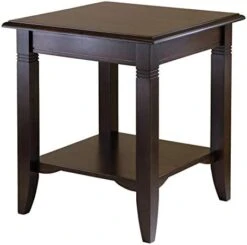 Winsome Wood Nolan Occasional Table, Cappuccino 20.00 X 20.00 X 21.97 Inches -Amazon Store 4111EFjpt1L. AC