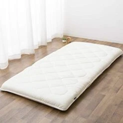 EMOOR Japanese Futon Mattress French-Wool-Blend Extra Thick Twin Shikibuton LEAVEL2 Made In Japan -Amazon Store 4126NEvu44L
