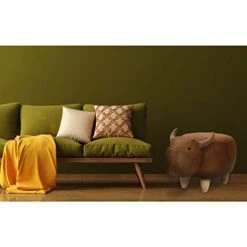 CRITTER SITTERS 14-in. Seat Height Brown Cow Animal Shape Ottoman - Furniture For Nursery, Bedroom, Playroom, And Living Room Decor 20 CRITTER SITTERS 14-in. Seat Height Brown Cow Animal Shape Ottoman - Furniture For Nursery, Bedroom, Playroom, And Living Room Decor -Amazon Store 412b3NJhv2L