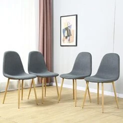 WENYU Dining Chairs Set Of 4, Mid Century Dining Room Chairs Kitchen Chairs, Upholstered Accent Chairs For Living Room 24 WENYU Dining Chairs Set Of 4, Mid Century Dining Room Chairs Kitchen Chairs, Upholstered Accent Chairs For Living Room -Amazon Store 412p4hDPfUL. AC