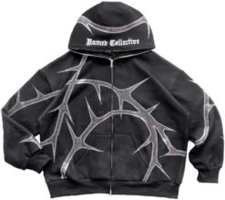 PZLDEYTAY Womens Y2K Zip Up Hoodies Men Jackets Loose Fit Y2k Graphic Print Sweatshirt Gothic Oversized Jackets With Pockets 11 PZLDEYTAY Womens Y2K Zip Up Hoodies Men Jackets Loose Fit Y2k Graphic Print Sweatshirt Gothic Oversized Jackets With Pockets -Amazon Store 412vDCFOACL. AC