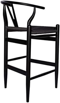 Amazon Brand – Stone & Beam Wishbone Counter-Height Barstool, 35.5"H, Rubberwood, Natural / Natural 18 Amazon Brand – Stone & Beam Wishbone Counter-Height Barstool, 35.5"H, Rubberwood, Natural / Natural -Amazon Store 413IpGBDiPL. AC