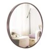 SD SOFT DANCE Round Mounting Mirror Wall Decor - Circle Vanity Mirror With Metal Rose Gold Frame For Contemporary Rooms 24 Inch 2 SD SOFT DANCE Round Mounting Mirror Wall Decor - Circle Vanity Mirror With Metal Rose Gold Frame For Contemporary Rooms 24 Inch -Amazon Store 413Kas3E0JL