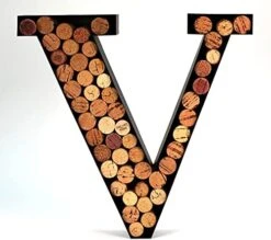 Wine Cork Holder Makes For Great Wine Accessories Perfect Monogrammed Gifts For Women To Store Wine Corks. Wine Decor Or Wine Cork Holder Decor Will Brighten Up Kitchen! (Letter"N") -Amazon Store 413X7WO4xXS. AC