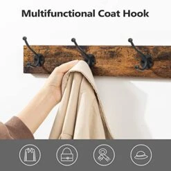 ALLOSWELL 39.4" Coat Rack Shoe Bench Set, 3-Tier Entryway Shoe Bench With 11 Coat Hooks, Industrial Style Shoe Rack, Sturdy And Durable, For Entryway, Hallway, MudRoom, Rustic Brown Black BSHR1001 13 ALLOSWELL 39.4" Coat Rack Shoe Bench Set, 3-Tier Entryway Shoe Bench With 11 Coat Hooks, Industrial Style Shoe Rack, Sturdy And Durable, For Entryway, Hallway, MudRoom, Rustic Brown Black BSHR1001 -Amazon Store 413dk4pA2jL