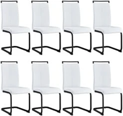 Baysitone Modern Dining Chairs Set Of 4, Side Dining Room Chairs, Kitchen Chairs With Faux Leather Padded Seat High Back, Chairs For Dining Room,Kitchen, Living Room Light Grey -Amazon Store 413ja5h1ZL. AC