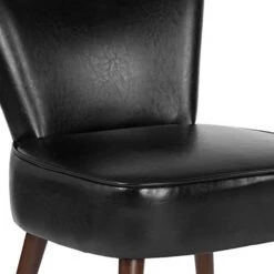 Flash Furniture HERCULES Holloway Series Black LeatherSoft Retro Chair 15 Flash Furniture HERCULES Holloway Series Black LeatherSoft Retro Chair -Amazon Store 413kf0K0gsL