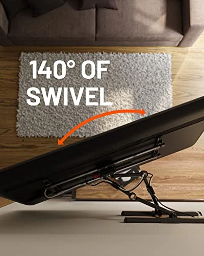 ECHOGEAR Full Motion Articulating TV Wall Mount Bracket For TVs Up To 82" - Smooth Extension, Swivel, & Tilt - Wall Template For Easy Install - Centers & Levels After Mounting Plus Hides Your Cables 4 ECHOGEAR Full Motion Articulating TV Wall Mount Bracket For TVs Up To 82" - Smooth Extension, Swivel, & Tilt - Wall Template For Easy Install - Centers & Levels After Mounting Plus Hides Your Cables - Image 2