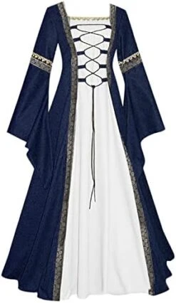 JEGULV Womens Irish Faire Renaissance Dress Pirate Costume 18th Medieval Dress Chemise Peasant Dress Halloween Gown Dresses 31 JEGULV Womens Irish Faire Renaissance Dress Pirate Costume 18th Medieval Dress Chemise Peasant Dress Halloween Gown Dresses -Amazon Store 413yf AD1zL. AC