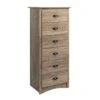 Prepac Salt Spring 6-Drawer Tall Chest, Drifted Gray & Salt Spring 6 Drawer Dresser, Drifted Gray -Amazon Store 4146h4NOryL