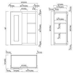 Design House Kitchen Cabinets-Wall, 30 In, Espresso -Amazon Store 4147RBFD9qL