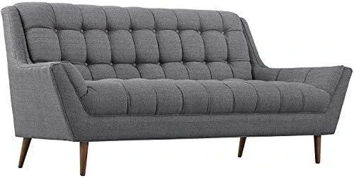 Modway Response Upholstered Fabric, Sofa, Beige 17 Modway Response Upholstered Fabric, Sofa, Beige - Image 15