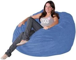 Cozy Sack 3-BB-CINNABAR Bean Bag Chair, 3 Foot XL -Amazon Store 414YuDkClkL. AC