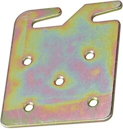 First Choice Brands Heavy 5 Hole Wood Frame Bed Hook Plates – Pack Of 4 Brackets