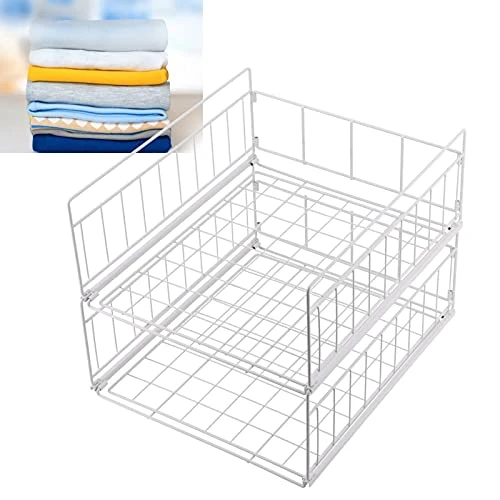 DAUERHAFT Cabinet Organizer Shelf, Rugged And Durable Metal Structure Design Hanging KitchenBaskets For Pantry For Packaging Food 7 DAUERHAFT Cabinet Organizer Shelf, Rugged And Durable Metal Structure Design Hanging KitchenBaskets For Pantry For Packaging Food - Image 5