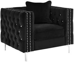 Lilola Home Lorreto Gray Velvet Sofa 24 Lilola Home Lorreto Gray Velvet Sofa -Amazon Store 415SjTVqX1L. AC