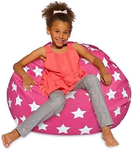 Posh Beanbags Bean Bag Chair, X-Large Machine Washable - Canvas Unicorn And Rainbows On Purple 9 Posh Beanbags Bean Bag Chair, X-Large Machine Washable - Canvas Unicorn And Rainbows On Purple - Image 7
