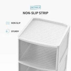 KOUPA 6-Tier Shoe Rack Storage Organizer,Stackable And Adjustable Multi-Function Shoe Boxes,Space Saving Shoe Shelf Bins ,Extra Large Capacity, Shoe Cubby(White) 9 KOUPA 6-Tier Shoe Rack Storage Organizer,Stackable And Adjustable Multi-Function Shoe Boxes,Space Saving Shoe Shelf Bins ,Extra Large Capacity, Shoe Cubby(White) -Amazon Store 415w7UISVeL