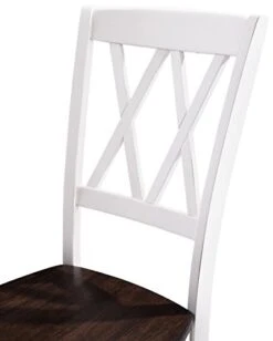 Crosley Furniture Shelby Dining Chairs (Set Of 2), Distressed White -Amazon Store 416GYIzEOjL