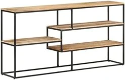 BDBHAVB Hutch For Kitchen Storage, Dining Sideboard, Sideboard, Strong And Sturdy Suitable For Home Kitchen Dinning Living Room 59.1"x11.8"x29.5" Solid Acacia Wood -Amazon Store 416MZe2gXtL. AC