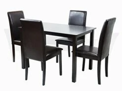 3 Pc Dining Room Dinette Kitchen Set Square Table And 2 Fallabella Chairs Classic Style Solid Wood Espresso Finish Rattan Wicker Furniture 14 3 Pc Dining Room Dinette Kitchen Set Square Table And 2 Fallabella Chairs Classic Style Solid Wood Espresso Finish Rattan Wicker Furniture -Amazon Store 416VpkOfZCL