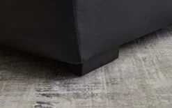 Kingway Yoga, Stretching, Relaxation Modern Faux Leather Living Room Curved Chaise Lounge, Regular, Black -Amazon Store 416jPluFUJL