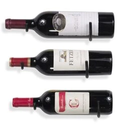 Rustic State Wall Mount Iron Wine Bottle Holder Rack For All Adult Beverages Or Liquor Set Of 3 Black 10 Rustic State Wall Mount Iron Wine Bottle Holder Rack For All Adult Beverages Or Liquor Set Of 3 Black -Amazon Store 4172k2xQCkL