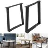 Tengchang 28''x24 Industry Indoor Table Desk Legs Metal Dining Table Iron Kitchen Legs DIY Furniture -Amazon Store 417Cm7lVfHL