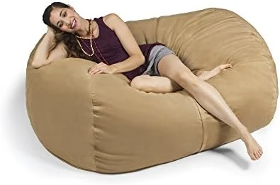 Jaxx 7 Foot Bean Bag Sofa, Charcoal 9 Jaxx 7 Foot Bean Bag Sofa, Charcoal - Image 7