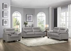 Homelegance 3-Piece Fabric Sofa Set, Dark Gray 18 Homelegance 3-Piece Fabric Sofa Set, Dark Gray -Amazon Store 418121Ov0TL. AC