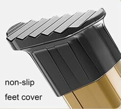 GENERIC 5-Step Aluminum Alloy Ladder Step Ladder With Telescopic Rod Portable Folding Ladder With Non-Slip Pedal Multifunctional Ladder Flower Stand Clothes Rack For Household And Office (Color : Grijs) -Amazon Store 4183xkoBTrL