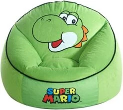 Idea Nuova Nintendo Super Mario Yoshi Micromink Bean Bag Chair -Amazon Store 418Jo8xRgPL. AC