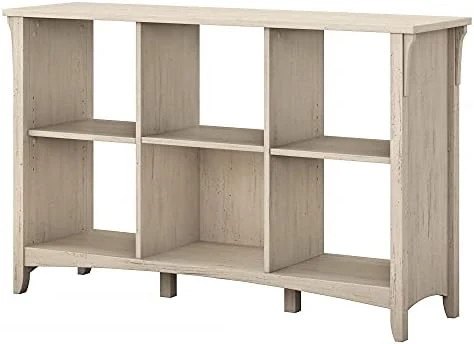 Bush Furniture Salinas Cube Shelf And Bookcase | Display Cabinet With 6 Shelves In Ash Brown | Modern Storage Cabinet With Open Bookshelf For Library, Office, Living Room, Bedroom And More 9 Bush Furniture Salinas Cube Shelf And Bookcase | Display Cabinet With 6 Shelves In Ash Brown | Modern Storage Cabinet With Open Bookshelf For Library, Office, Living Room, Bedroom And More - Image 7