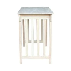 International Concepts Counter Height Mission Table, 24 By 48-Inch, Unfinished -Amazon Store 418PvvwE2mL