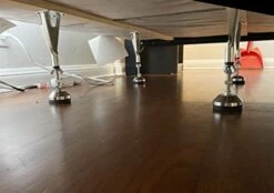 Ironwork 3 Pcs Adjustable Height Center Support Leg For Bed Frame, Wooden Bed Center Slat Support Leg, Heavy Furniture Support Leg Replacement Foot (XXM26) -Amazon Store 418RjGrDB0L