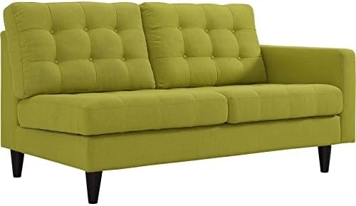 Modway Empress Mid-Century Modern Upholstered Fabric Side Armless Lounge Accent Chair Azure 17 Modway Empress Mid-Century Modern Upholstered Fabric Side Armless Lounge Accent Chair Azure - Image 15